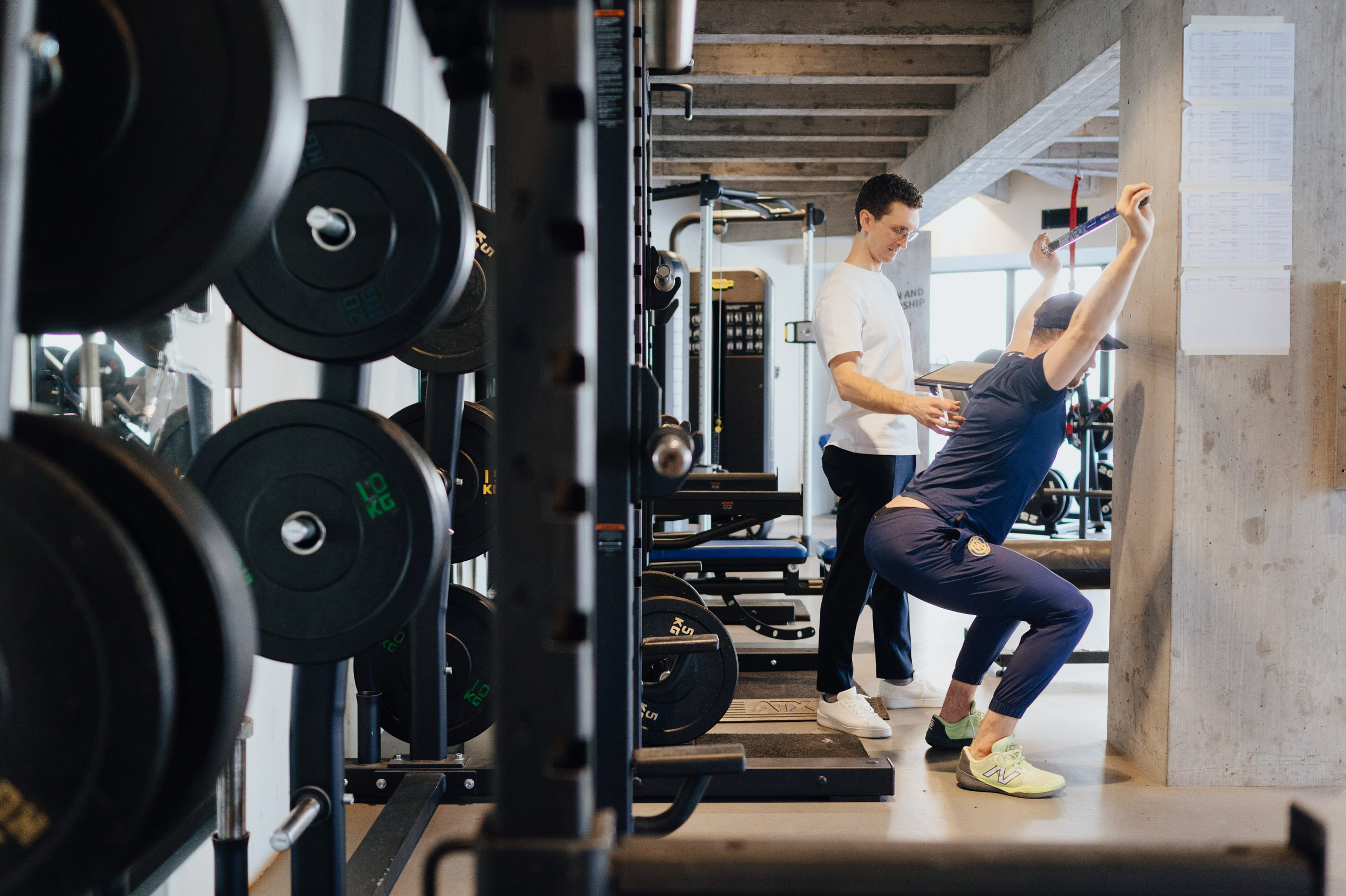 Nils Verborg, Gesundheitswissenschaft, Sport Osteopathie, Sportosteopathie, Diagnostik, objektive Diagnostik, Range of Motion, Hockey Club Davos, HCD, Screening, Nico Gross, IOM, Institut Osteopathische Medizin