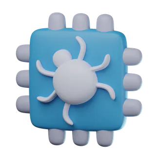 Free 3D bug icon