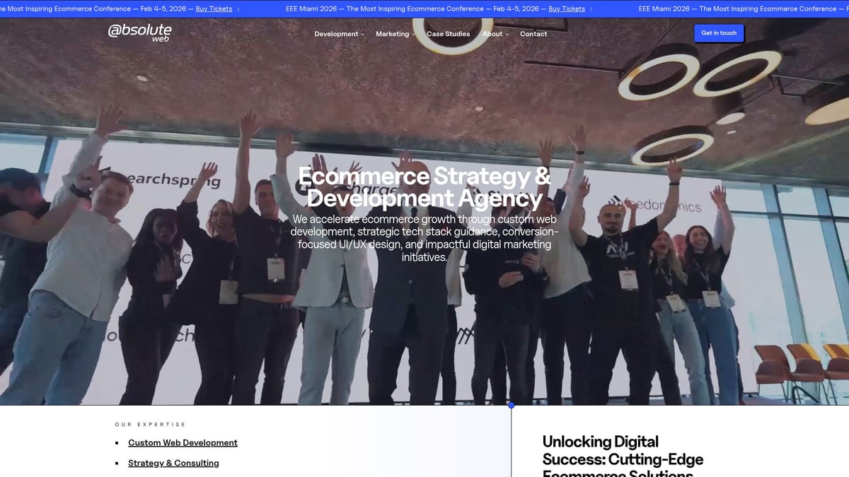 7 Best Shopify Web Development Company Picks for 2026 - Absolute Web