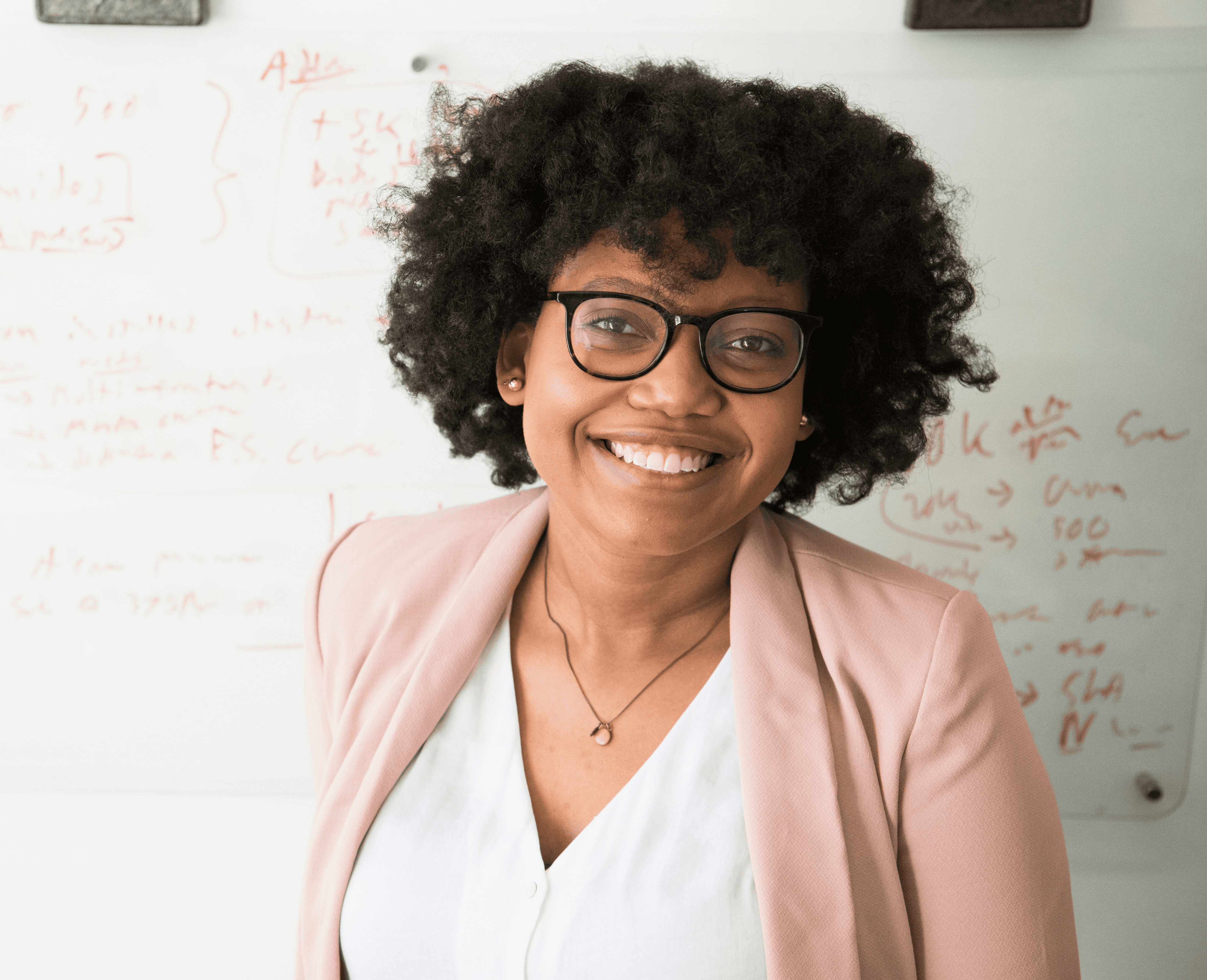 smiling woman