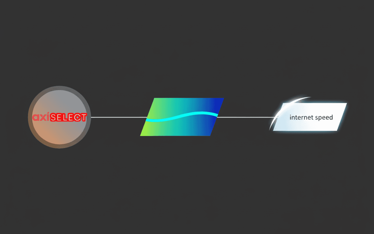 Abstract diagram showing overlapping shapes for broker spreads, volatility, and internet speed as distinct causes of slippage.