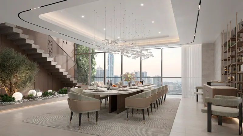 Kempinski Marina Residences Dining Room