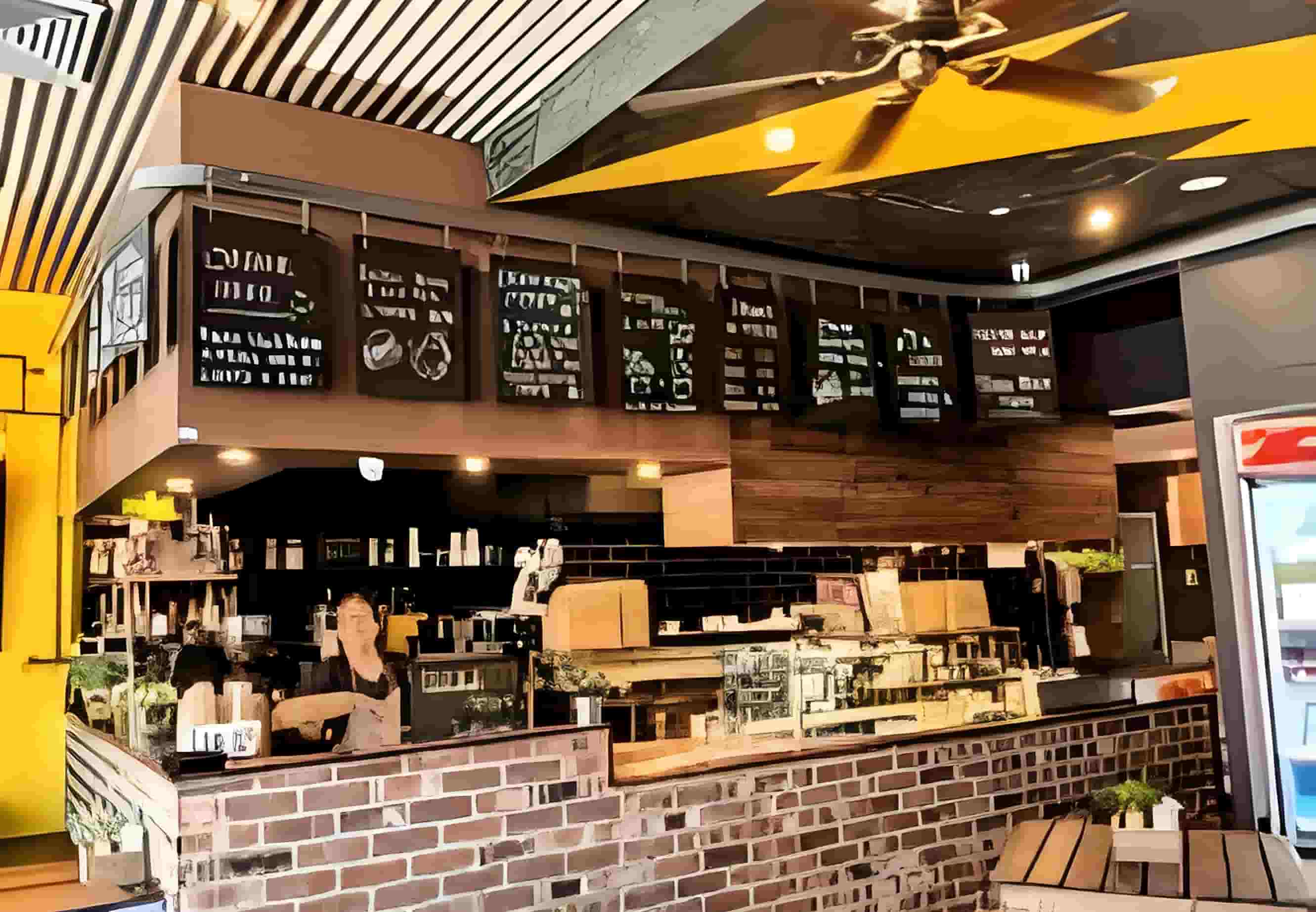 Old Front of House Picture of Burger With the Lot | Hospitality Fit-Out in Amaroo ACT by Recon Projects