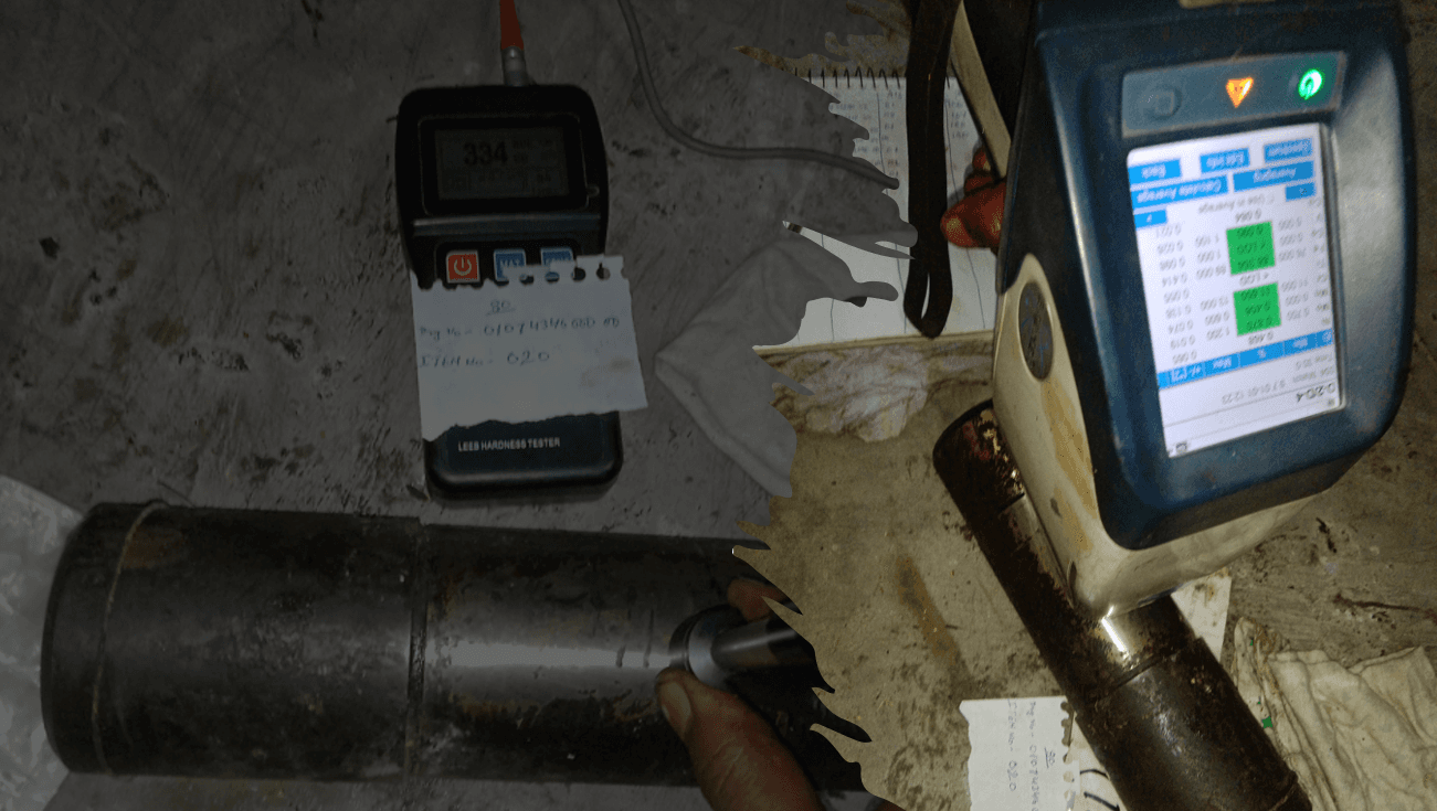 Metal springs are stacked in a warehouse.