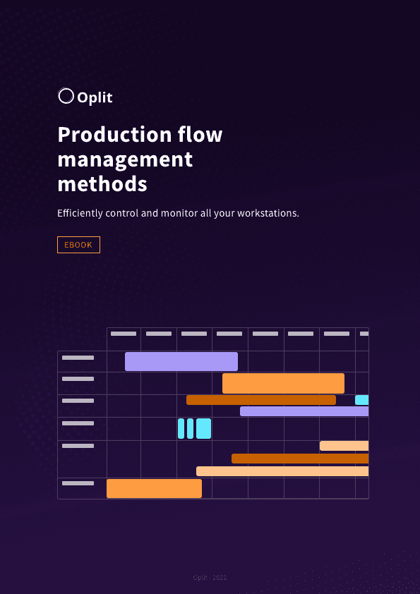 Cover of the white paper on production flow management methods