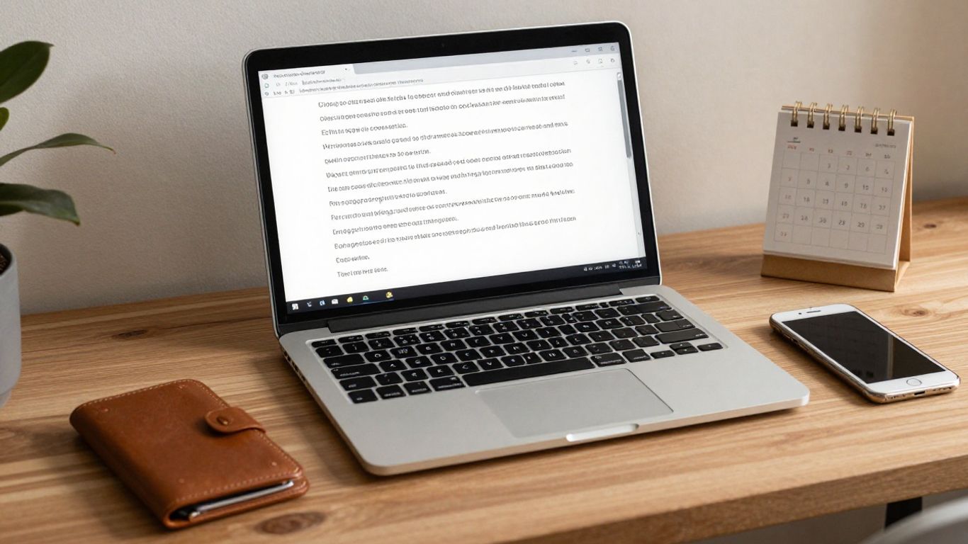 Laptop showing VPN offer checkout