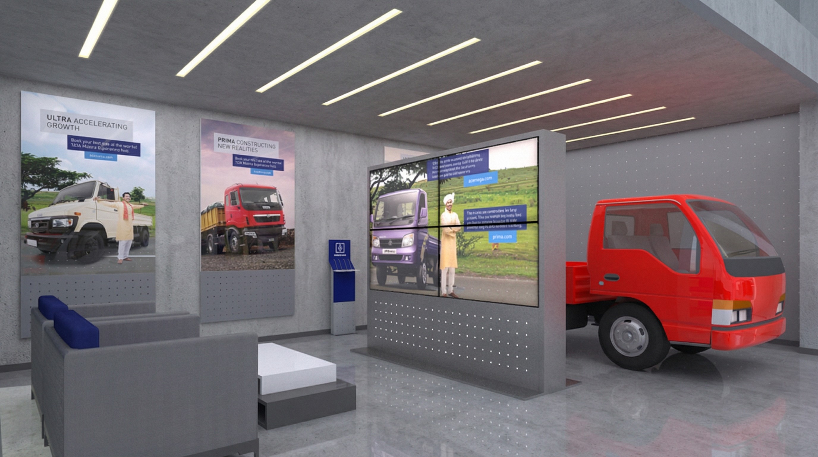 Tata Motors CVBU 2018 | Dealership Identity Design