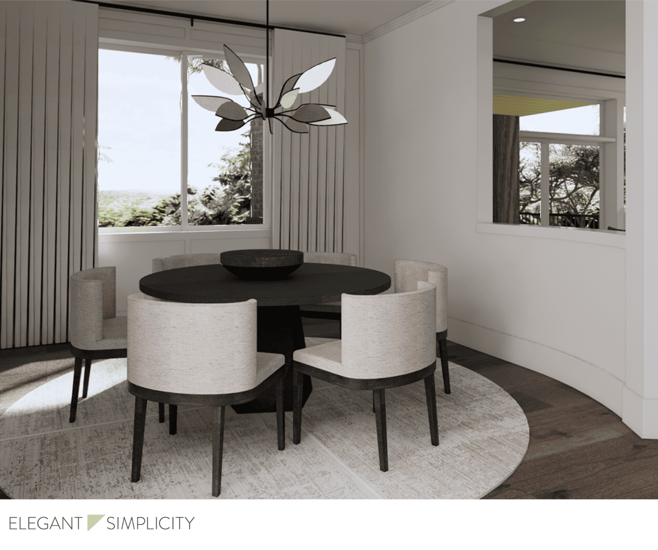 We’re so excited to share details from The Norkirk House: Dining Room –– one of our favorite interior design + professional organizing projects in Kirkland, WA.