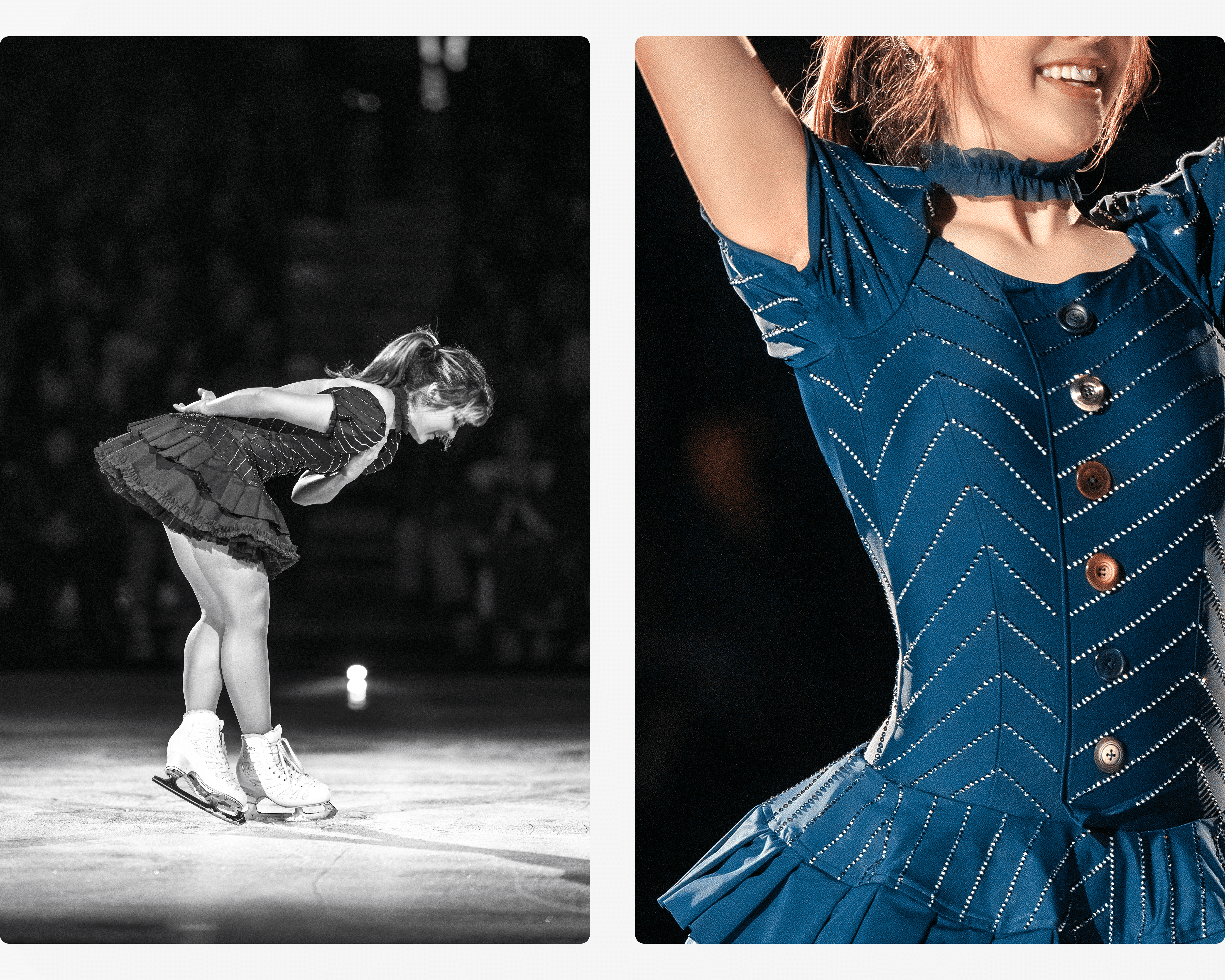 Alyssa Liu and Olympic crew perform in chicago at the All state Arena in Ice Skating Perfection