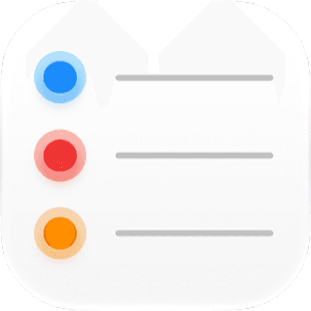 Reminders app icon