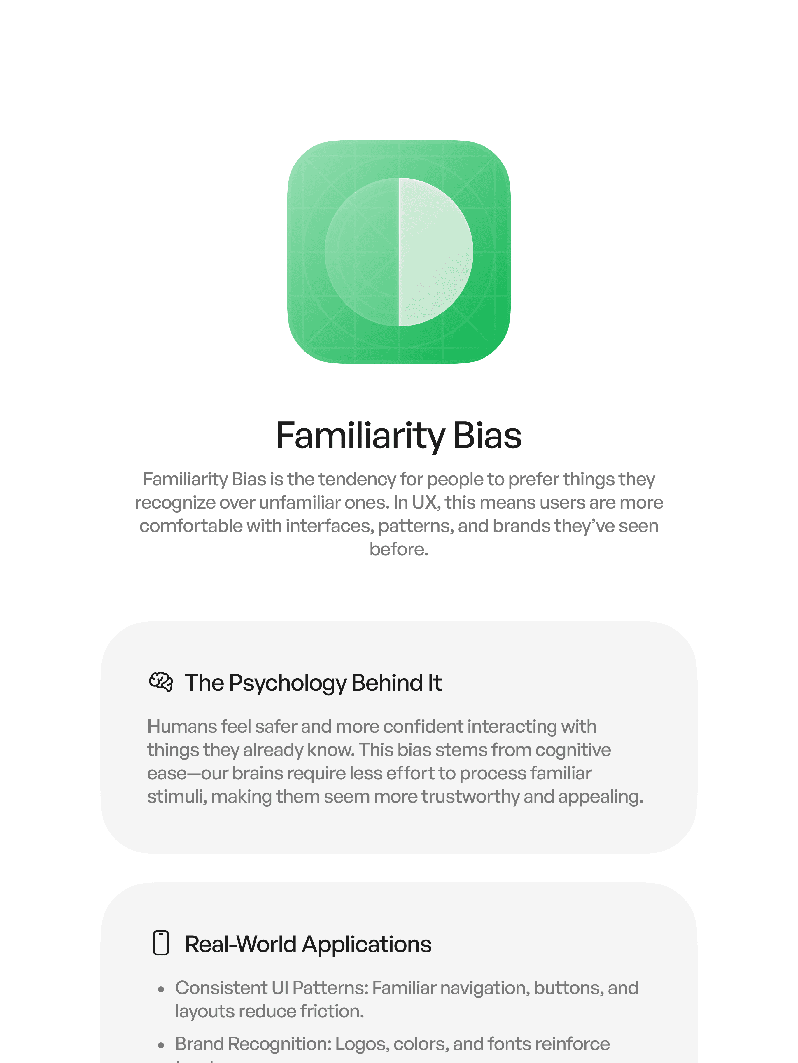 Preview of UX psychology ebook for designers