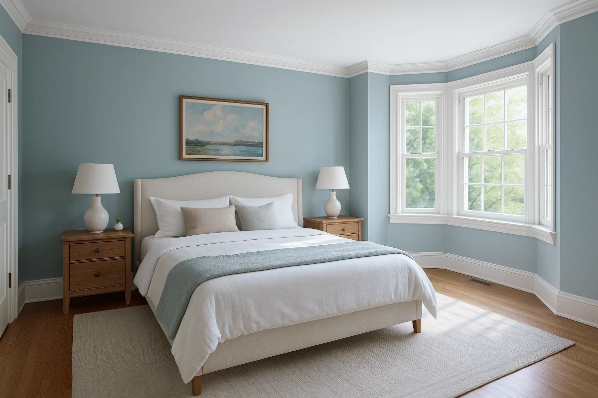 Tranquil Colonial Bedroom in Whitestone Queens