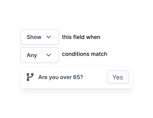 form conditional logic