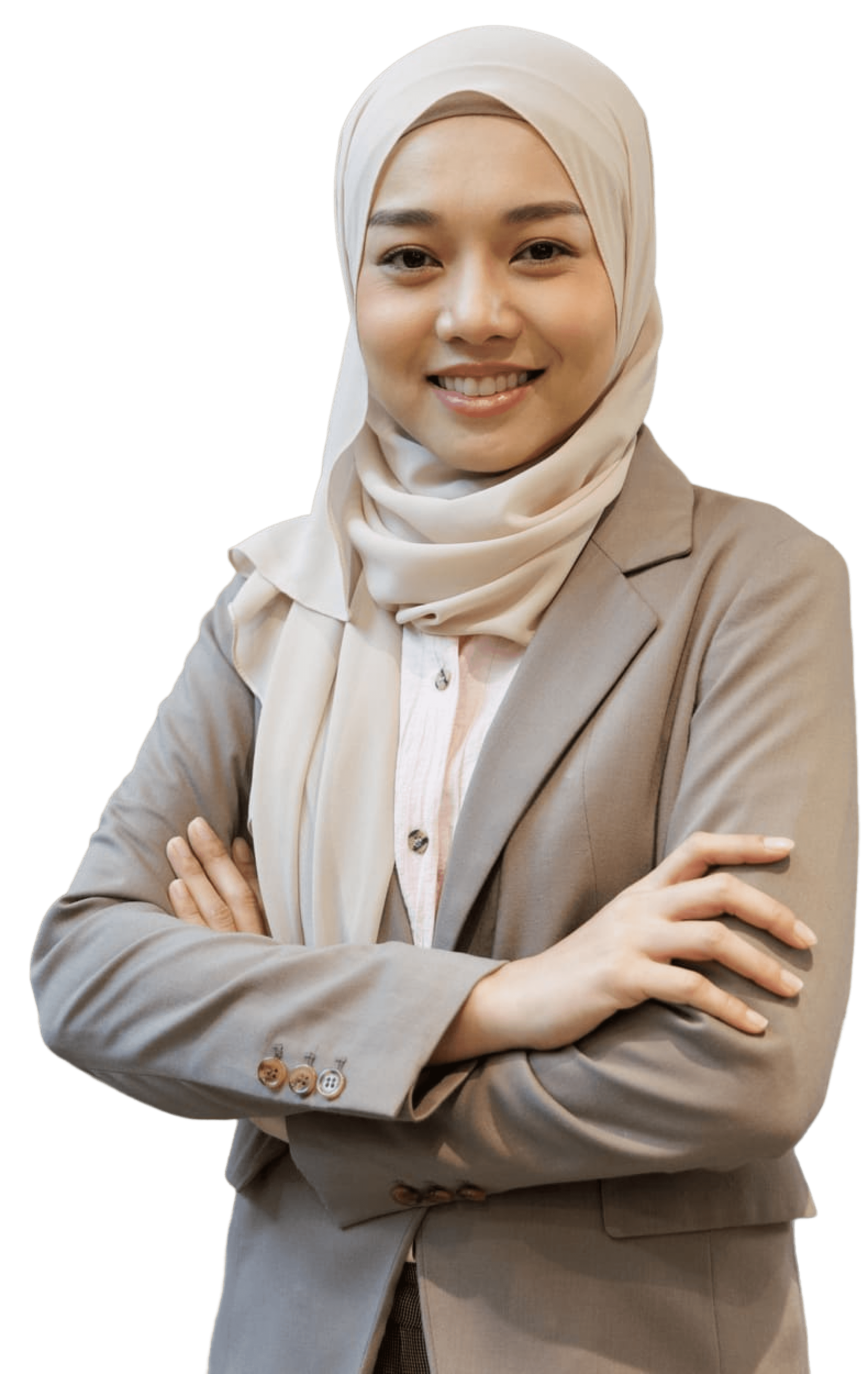 A smilintg girl holding books
