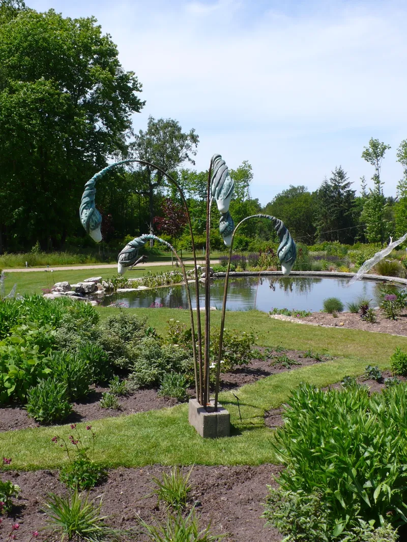 Moss Springs Eternal large scultpure by Abby Martin