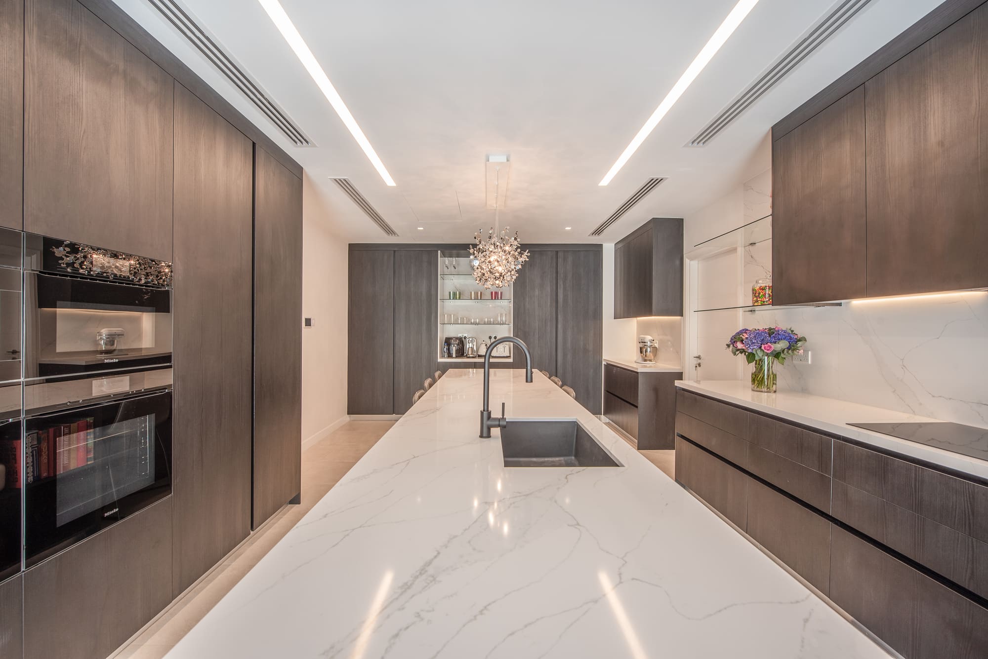 Dom Pérignon vineyards from the sky