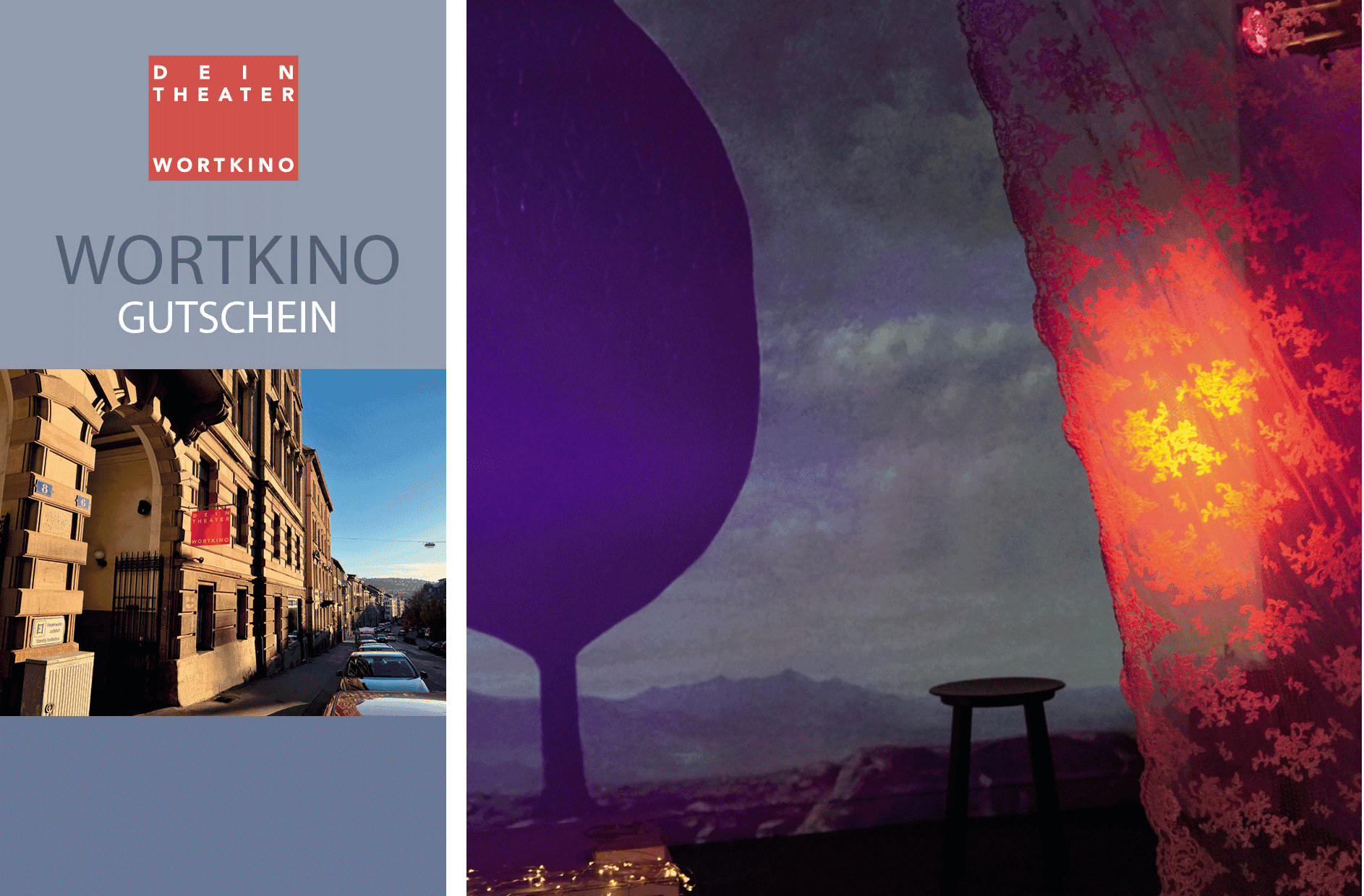 Cover eines Wortkino-Gutscheins