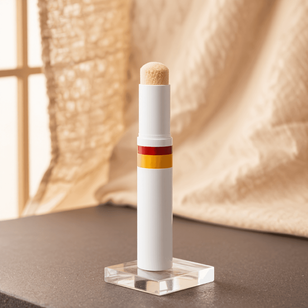 product photography of a color correcting makeup wand