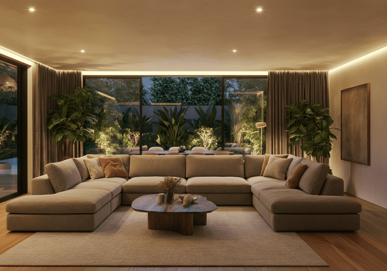Living room interior design