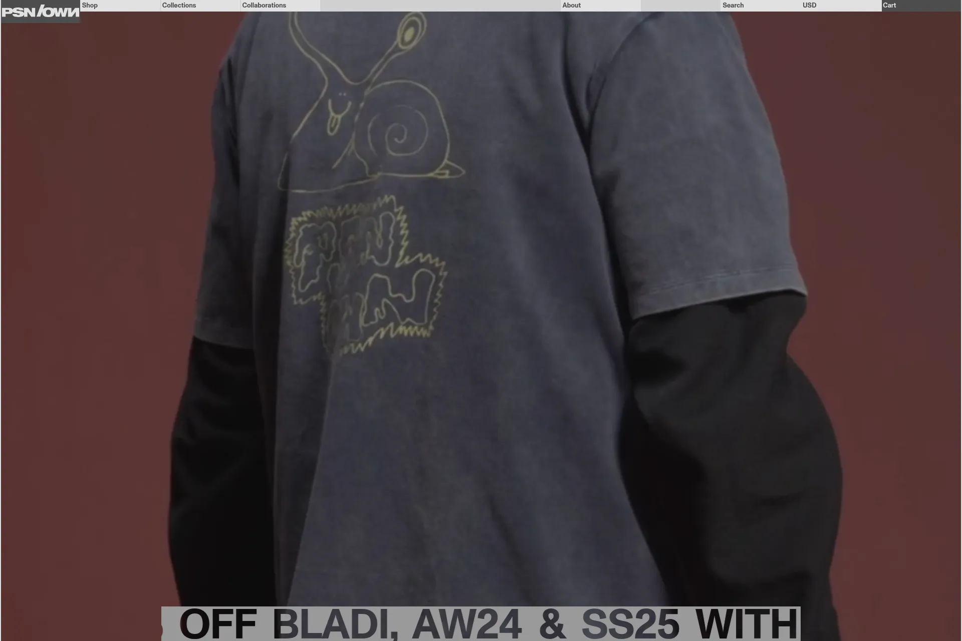 Screenshot of PSN/OWN website