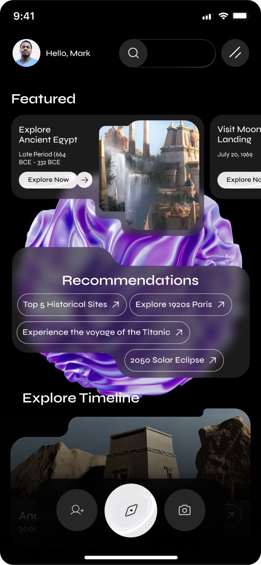 Book Reading App Screen