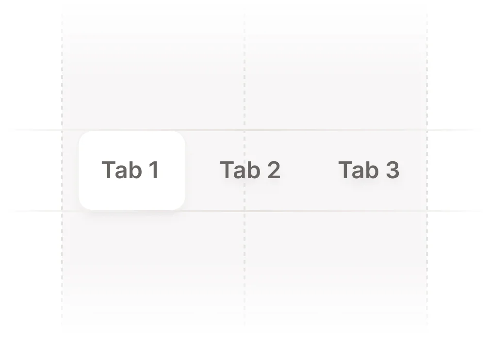 Tabs design by sublima ui