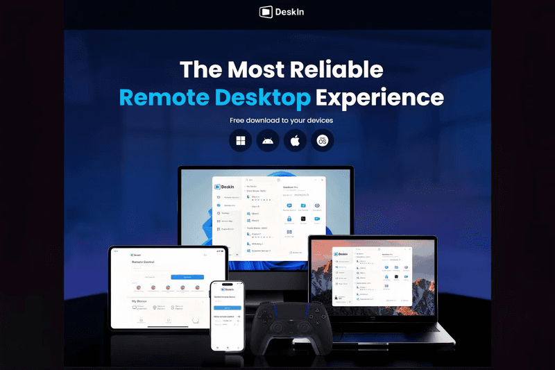 Remote Printing with Remote Desktop DeskIn
