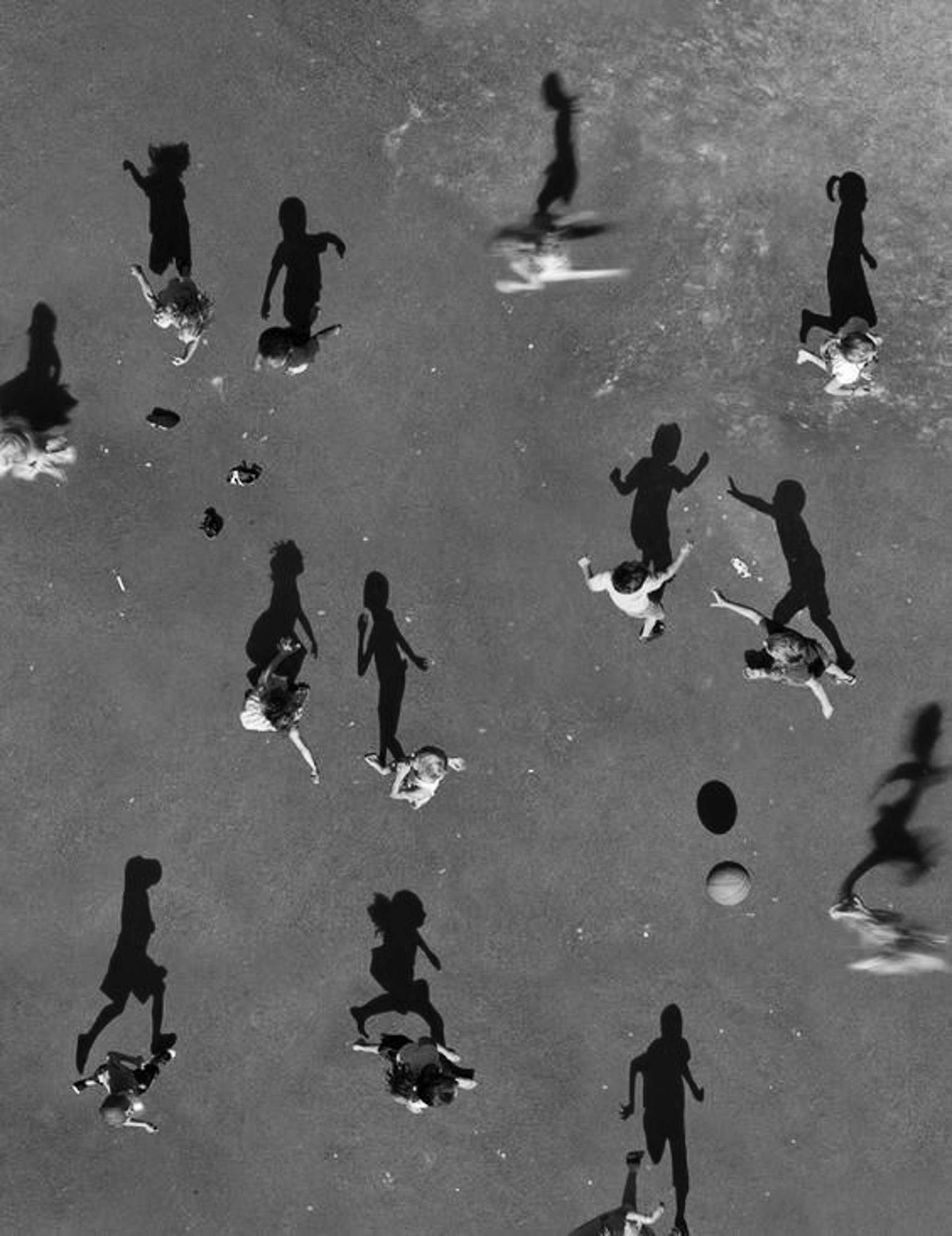 pair of blue-and-white Adidas running shoes