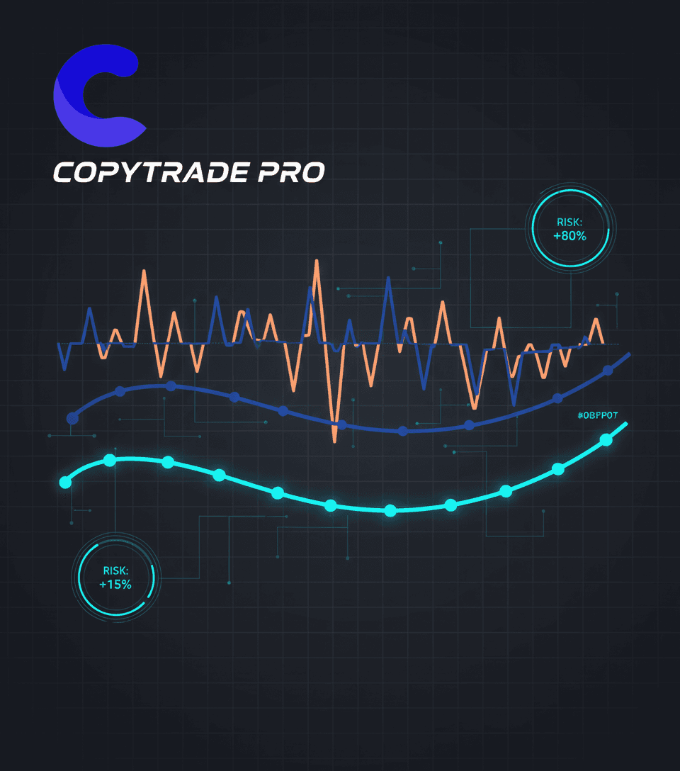 High-tech blueprint of risk reduction using copy trading multipliers
