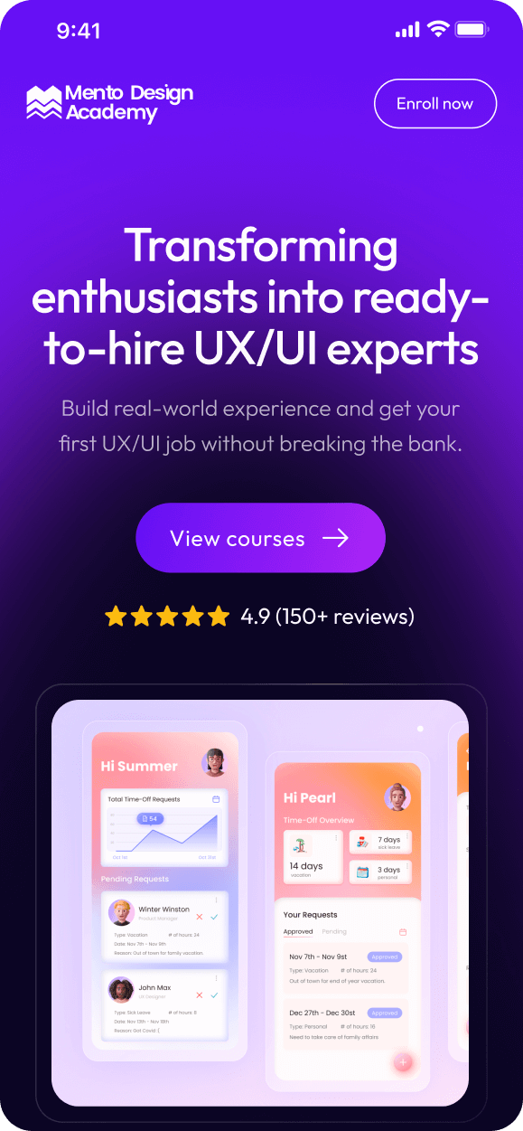 Phone screen showing a dark website interface