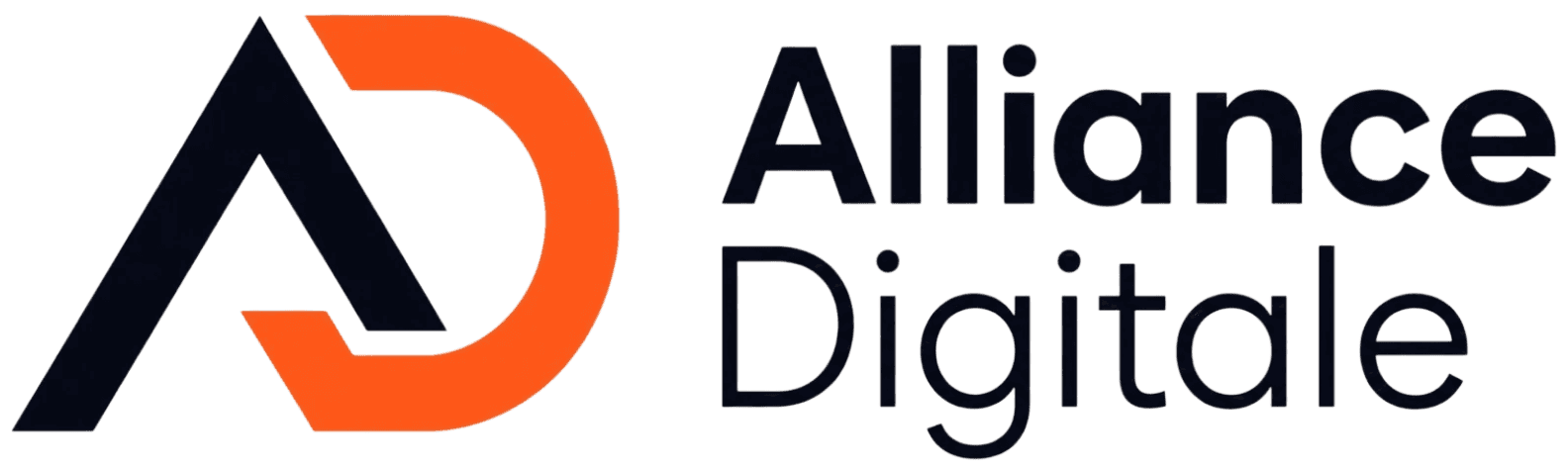 Logo Alliance Digitale, agence de marketing digital local à Clermont-Ferrand.