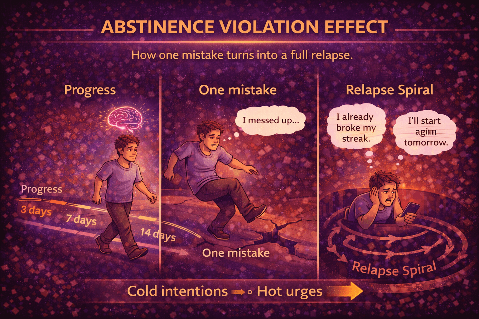 Abstinence violation effect
