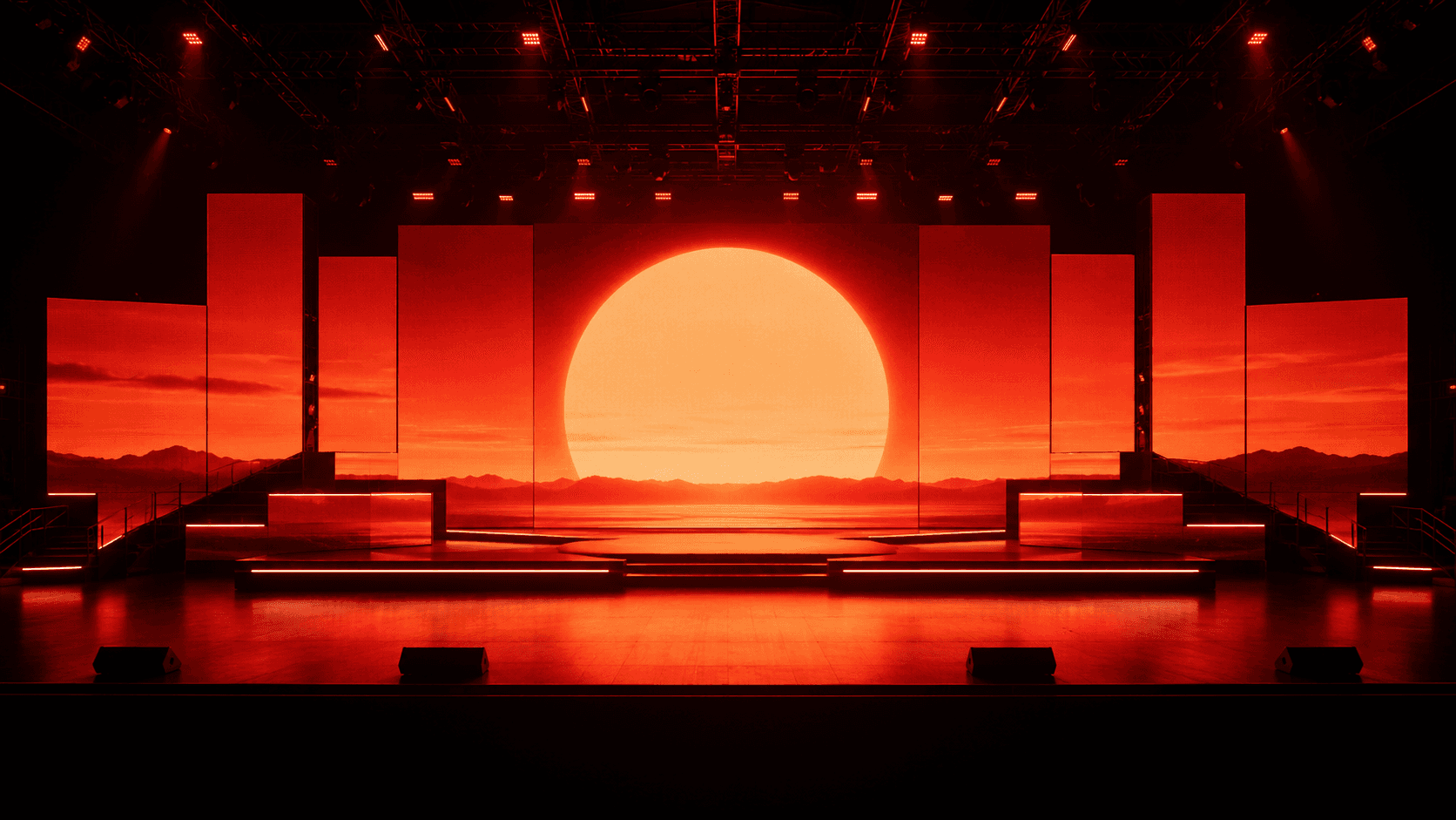 Stage media