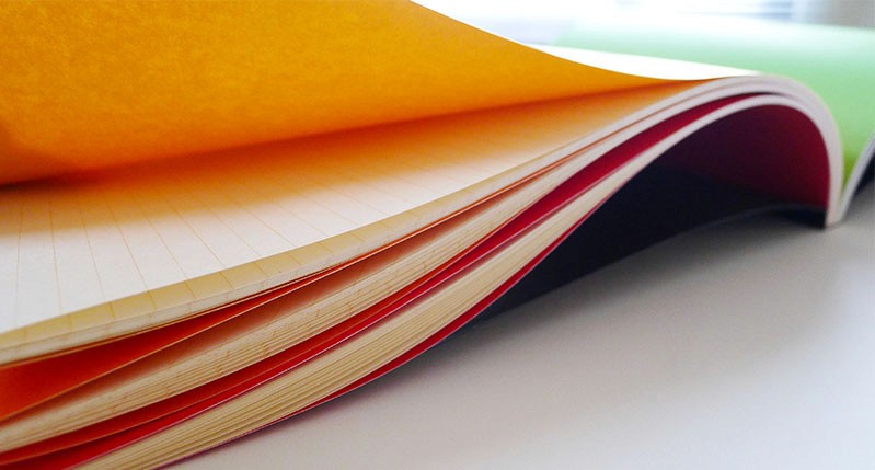 paper design with lined papers