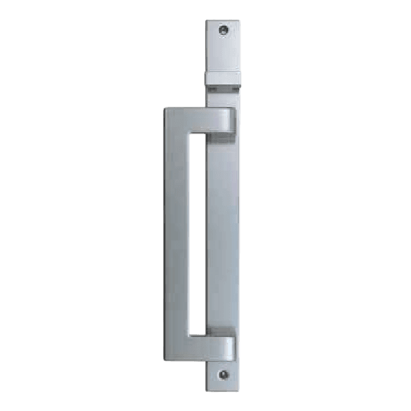 Contemporary handle style option for PGT Series 770 & 780 sliding glass doors, combining modern aesthetics with functionality.