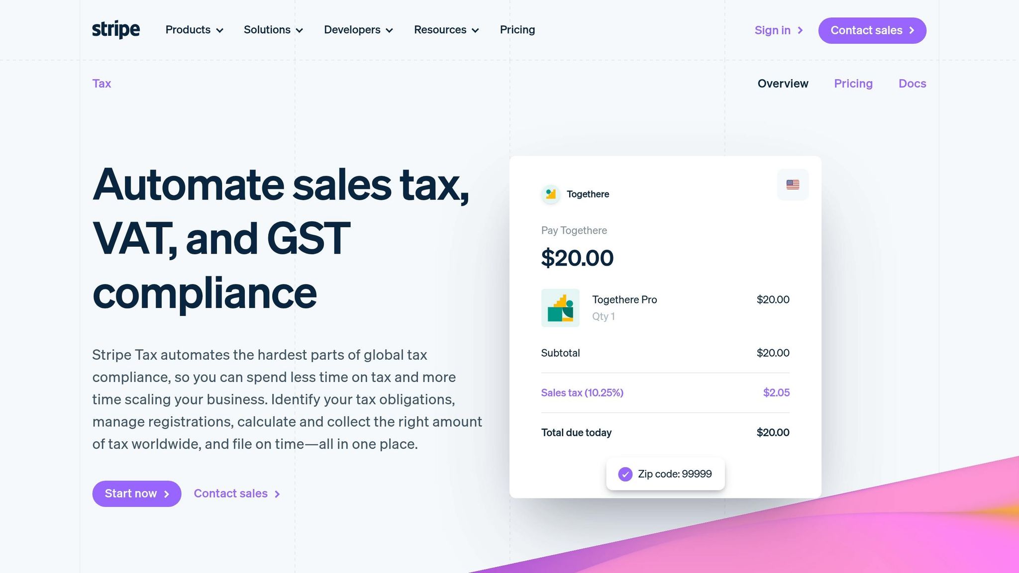 Stripe Tax