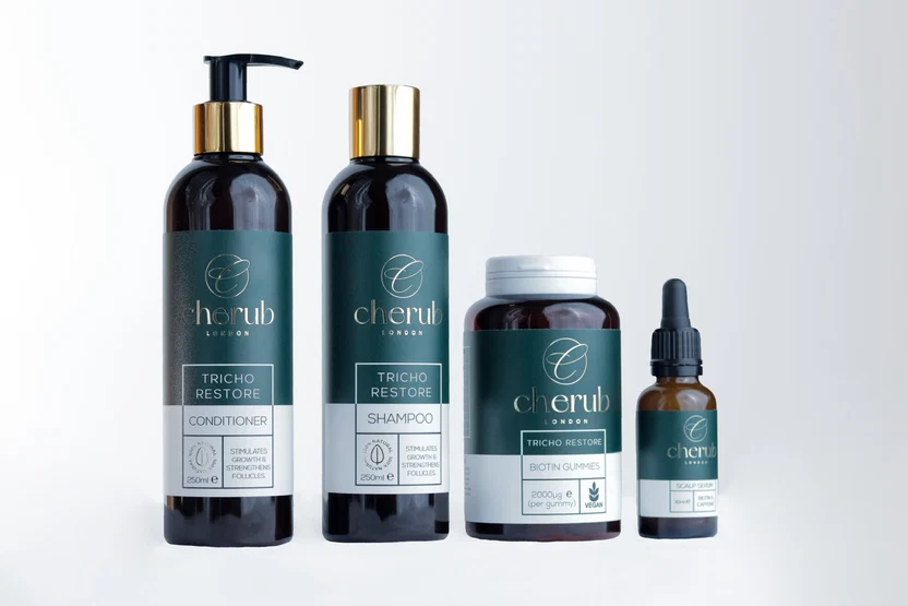 Cherub Tricho product range