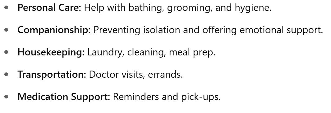 What Home Care Can Include After LCC Federal Way