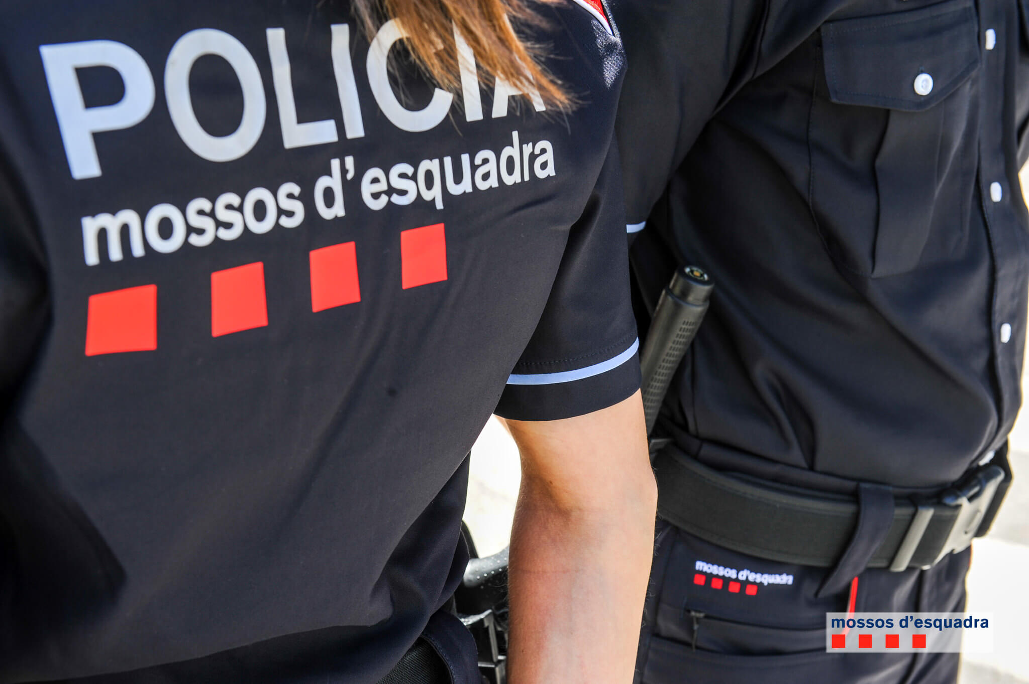 el uniforme de Mossos d'Esquadra