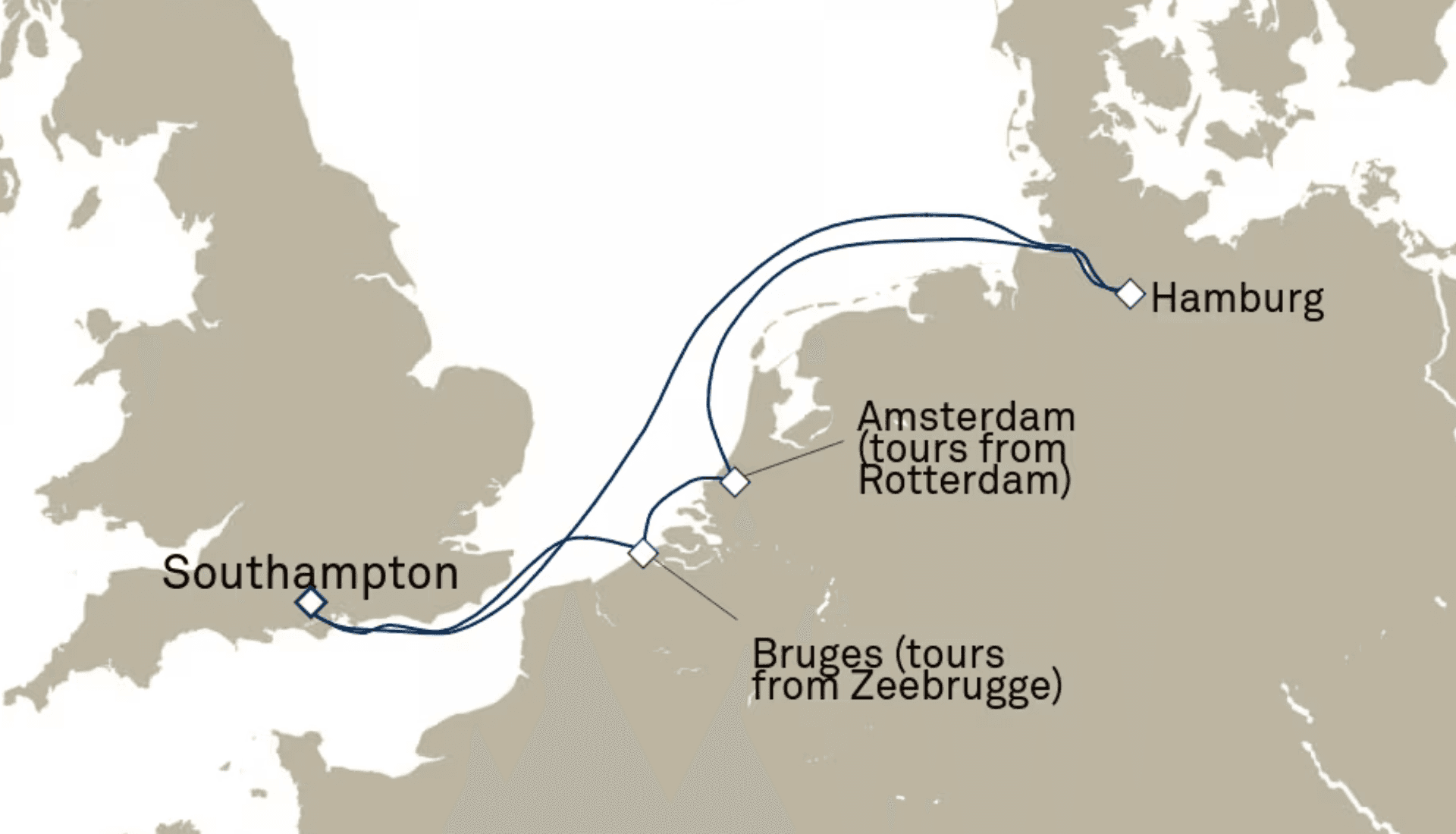 Plavba Západní Evropa - Hamburg, Rotterdam a Bruggy  4.1.-11.1.2026