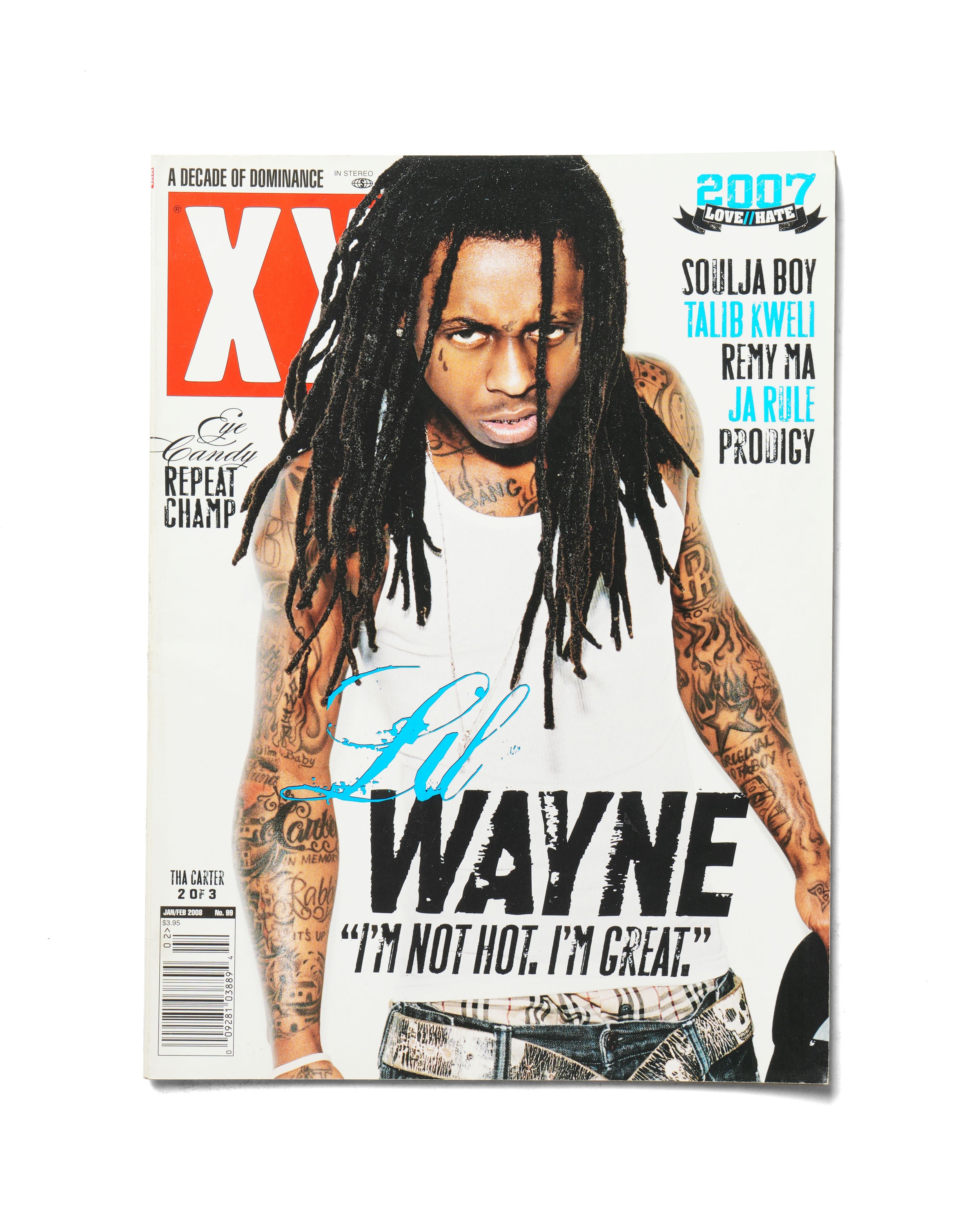 XXL - January 2008 - Front Cover