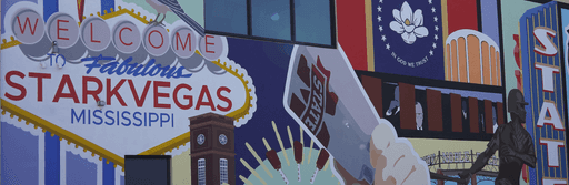 downtown Starkville mural