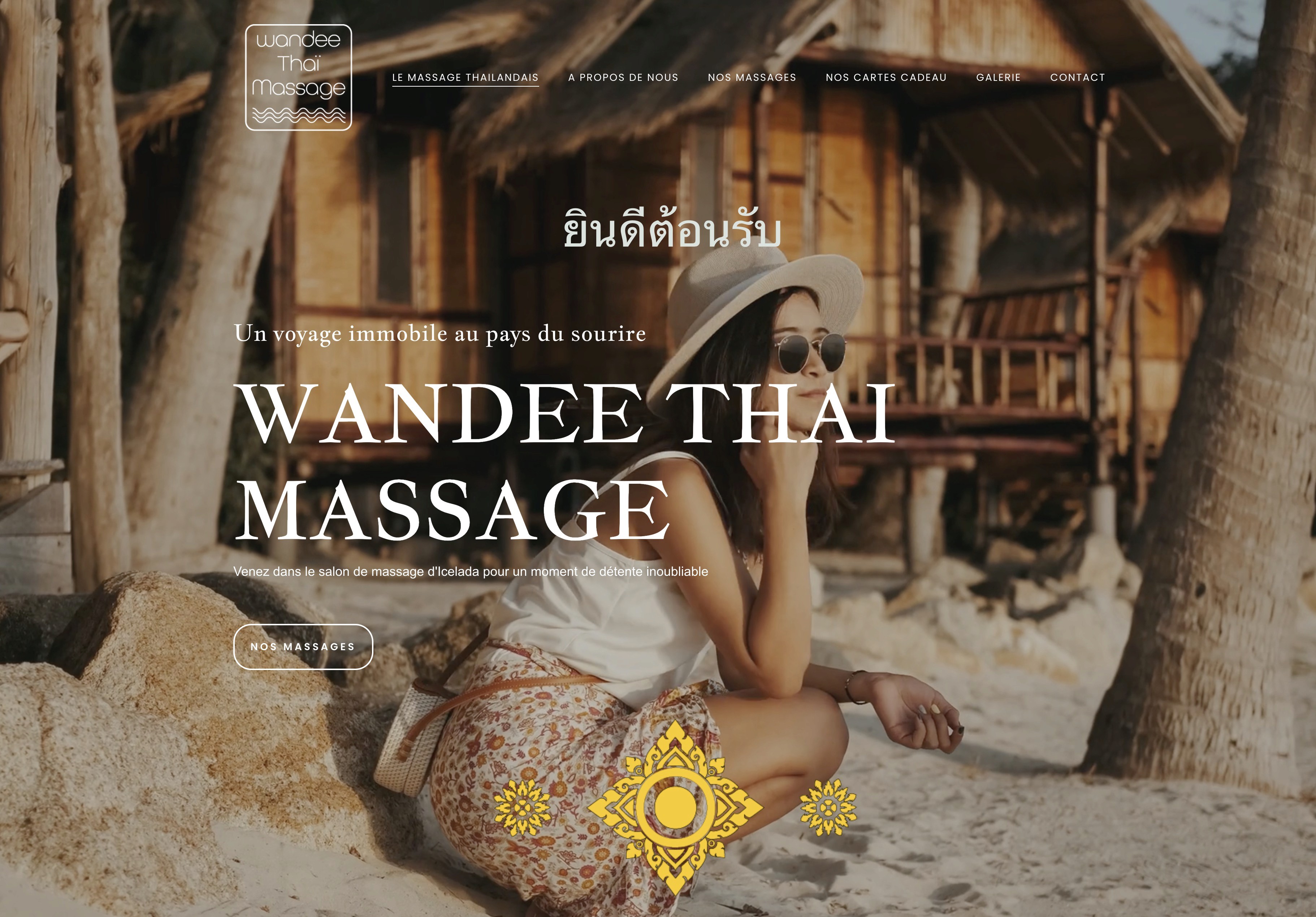 Hero section de site internet