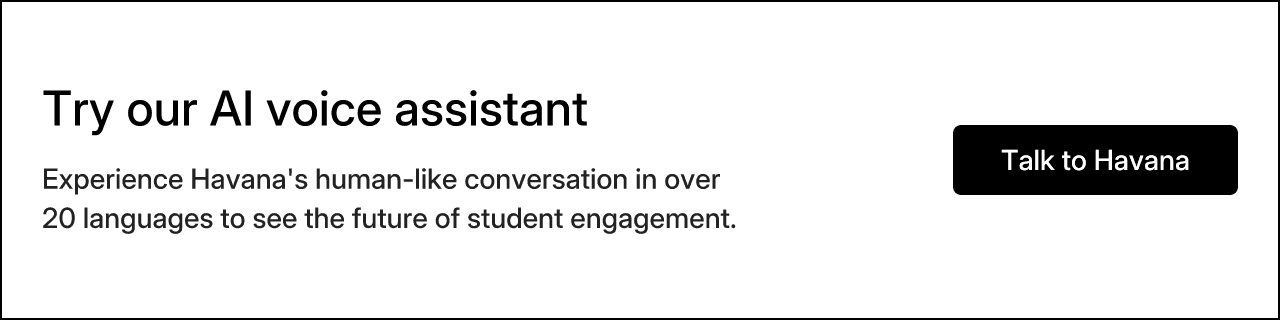 Try our AI voice assistant