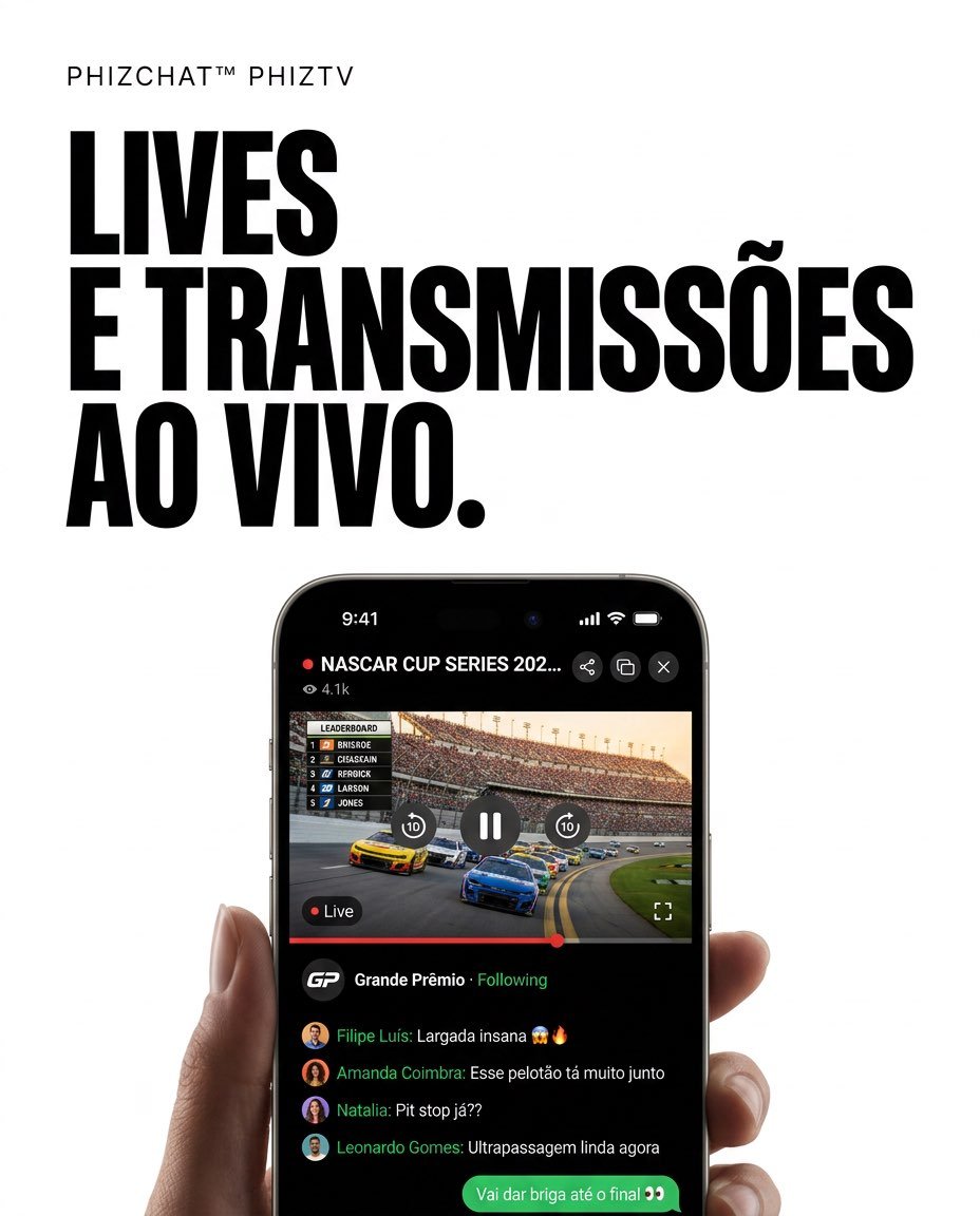 PhizTV - Lives e transmissões ao vivo - NASCAR Cup Series