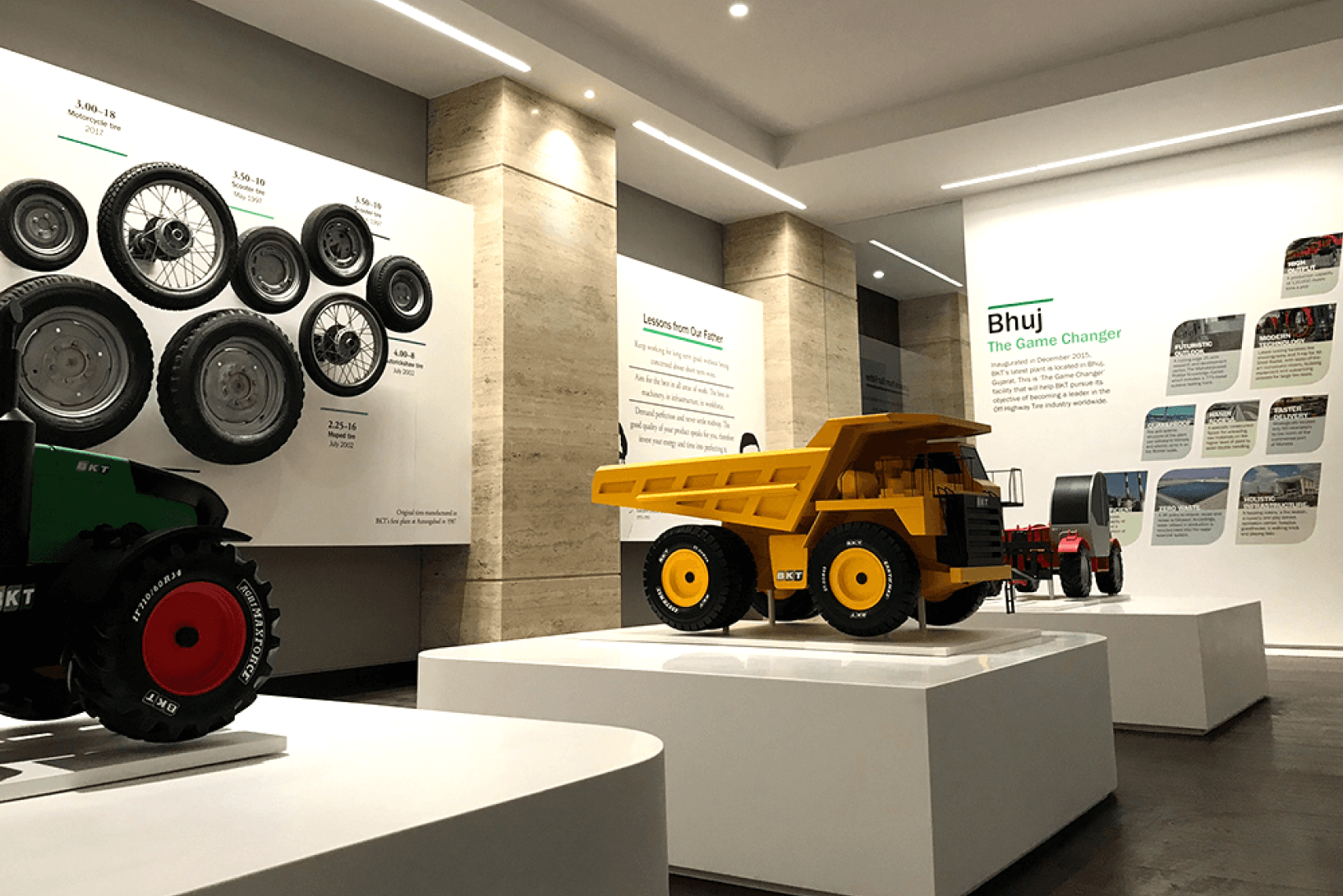 brand guideline preview for BKT tires