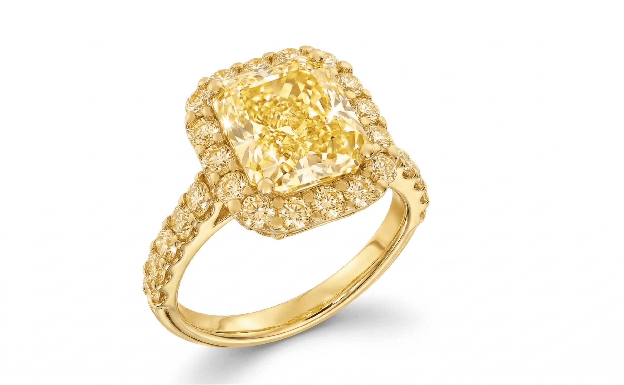 Close up of ethically sourced flawless diamond for custom tailoring