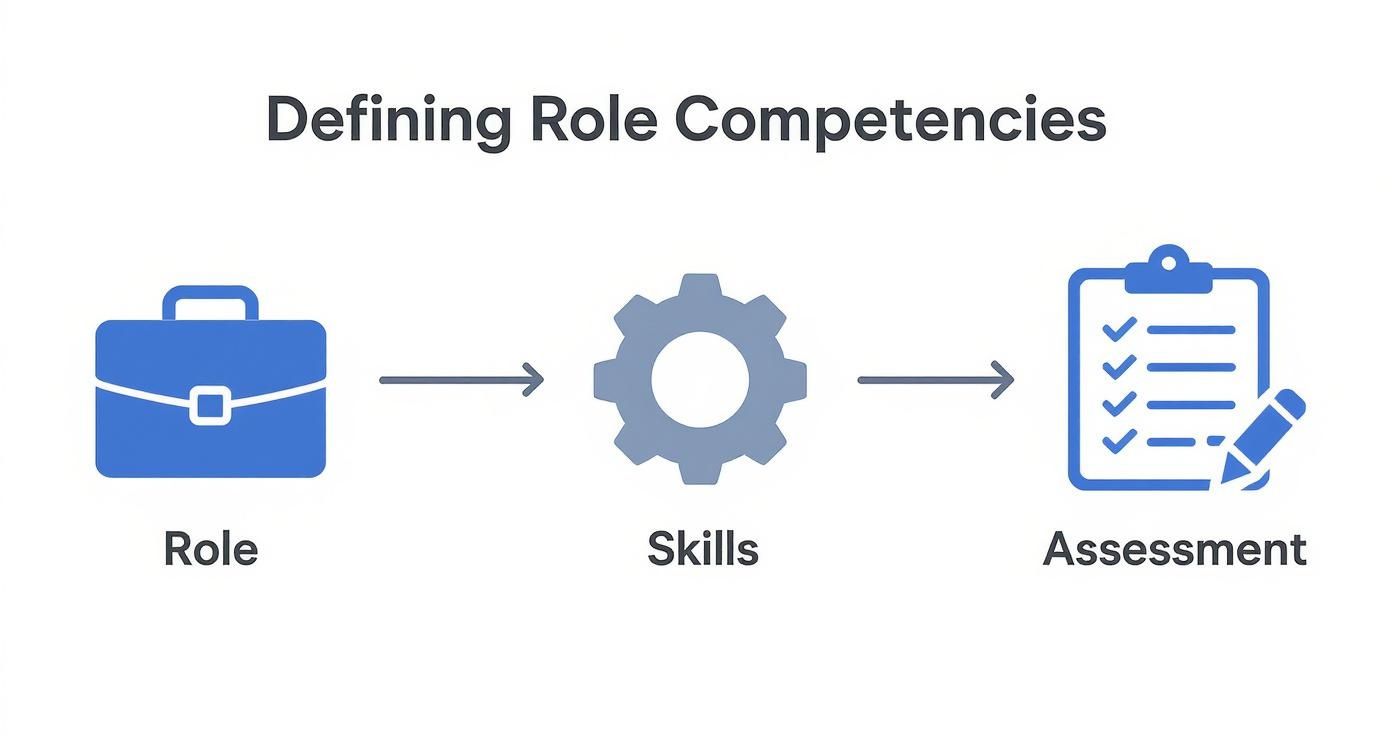 Infographic about how to assess technical skills