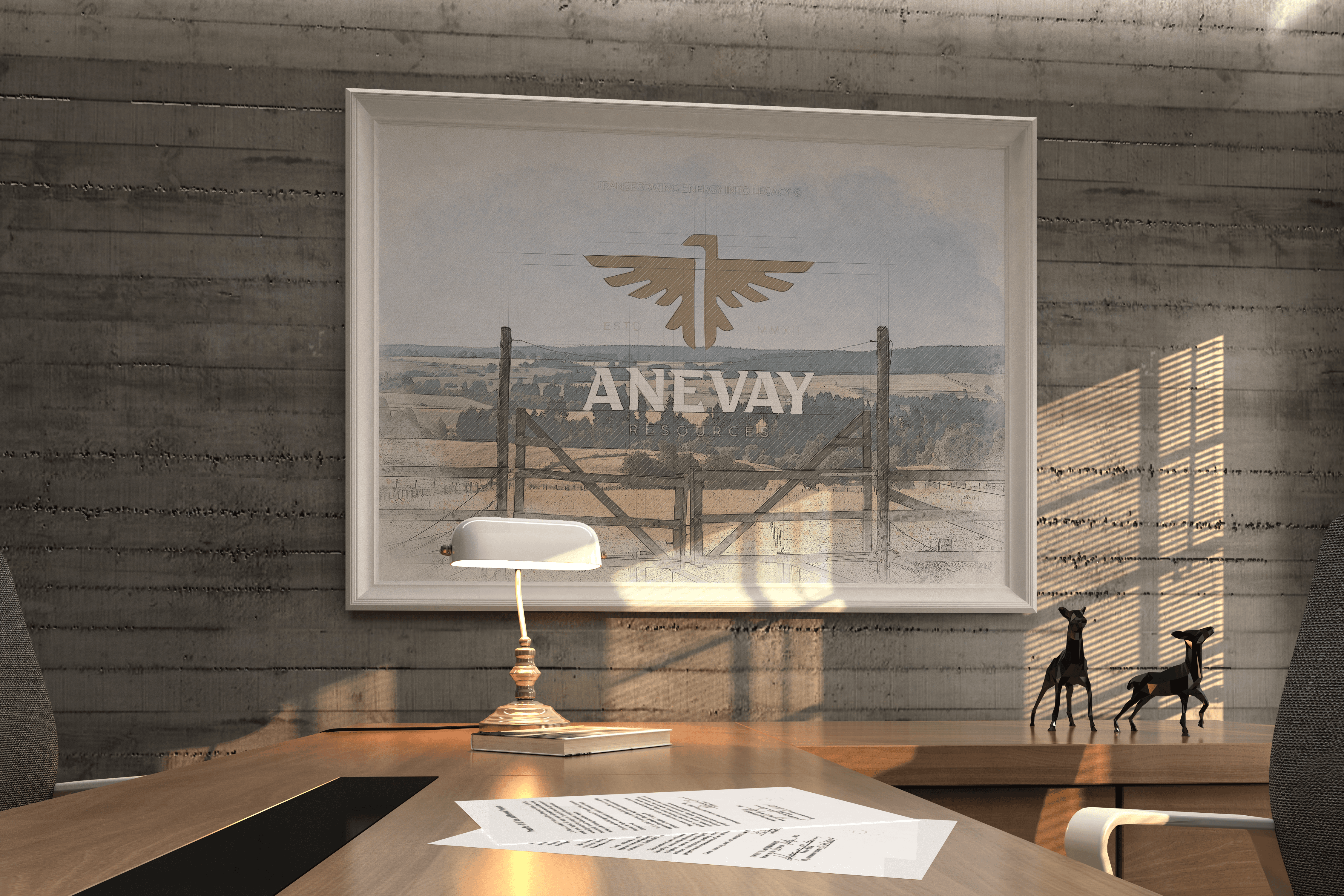 Anevay Resources - Painting on Wall