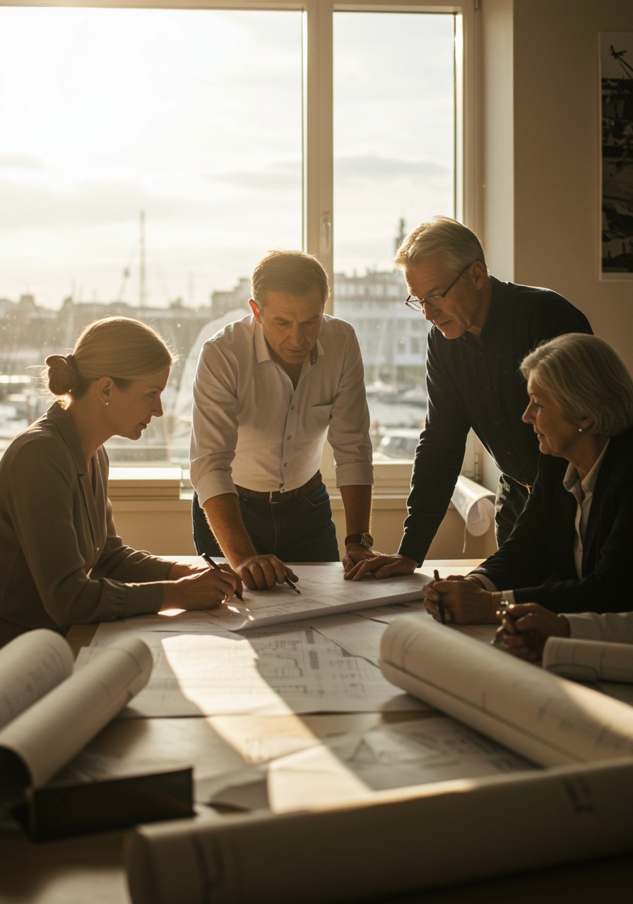 Concetrated triathlete grayscale